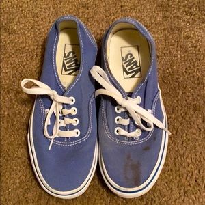 Blue Vans - Women’s 6